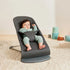 BabyBjörn Baby Bouncers BLISS Woven, Classic Quilt, Anthracite (EX DISPLAY)